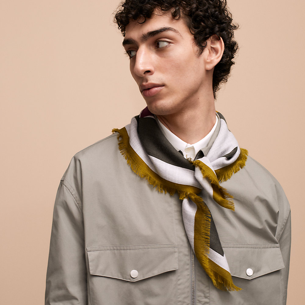 velký lov fringed scarf 65 | Hermès China